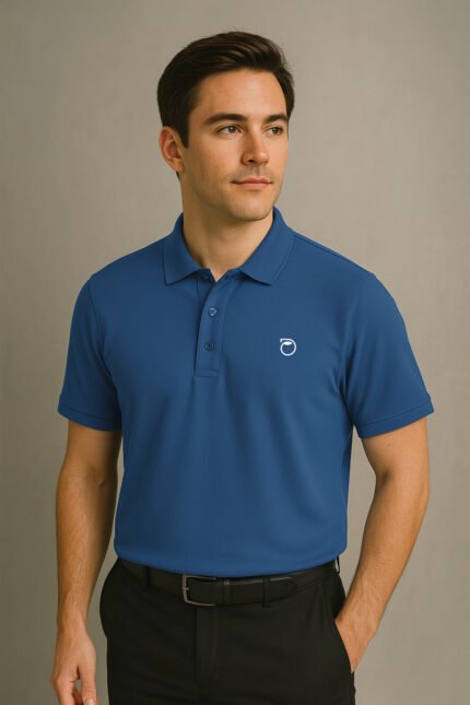 Men’s Polo Shirt – Lightweight 250 GSM Pure Cotton Comfort